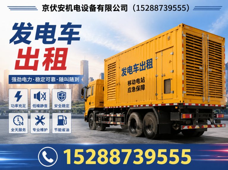 肇庆柴油发电机组出租展示图